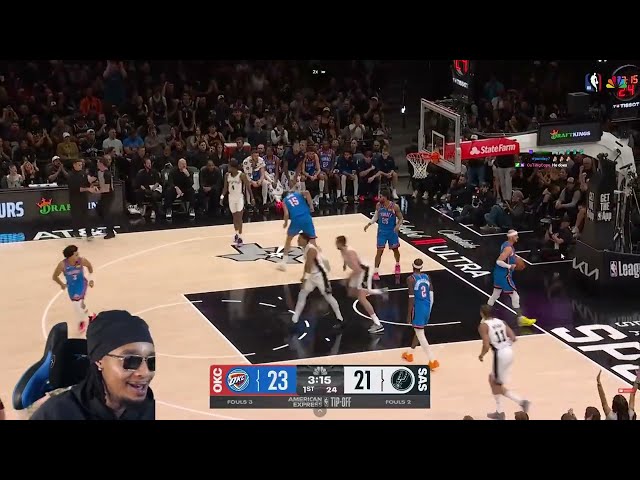 FlightReacts To THUNDER at SPURS | FULL GAME HIGHLIGHTS | October 20, 2026!