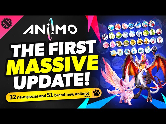 Aniimo - First MASSIVE Update Changes Everything! 51 New Aniimo & 4 New Locations