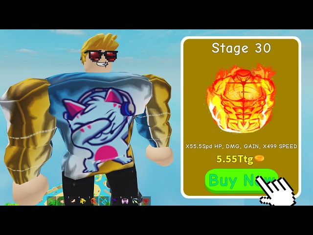 I Unlocked Stage 30 Body Alter in Roblox Lifting Simulator 3