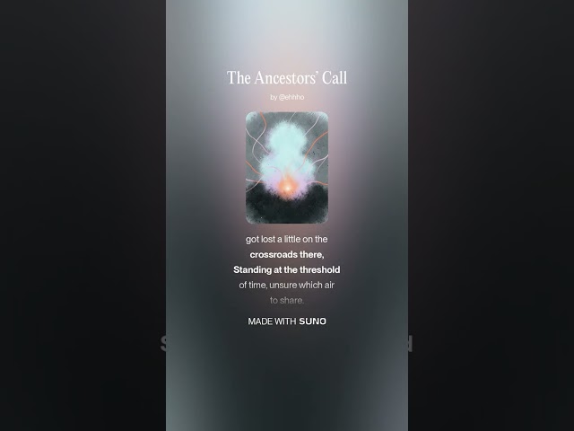 The Ancestors’ Call. [Music] Musical style: Ambient doom metal.  #music , #musicvideo, #ambientmusic