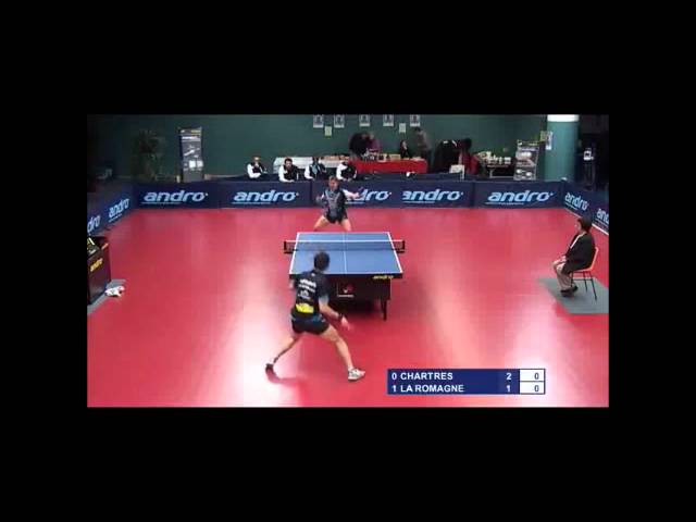 Highlights Table Tennis 乒乓球 Tennis De Table 2012 Pro A Chartres - La Romagne Part 1