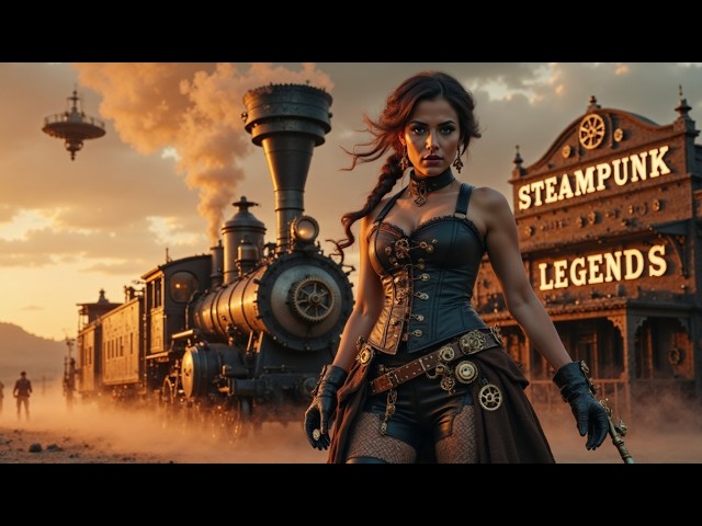 "Steampunk Legends ⚙️🔥 | Final Duel in the Wild West 🚂🤠"