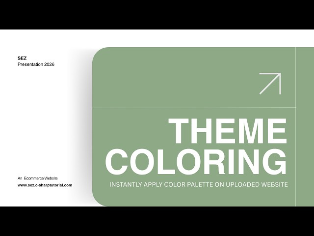 eCommerce HTML Template | Recolor Any Website in Seconds 🎨