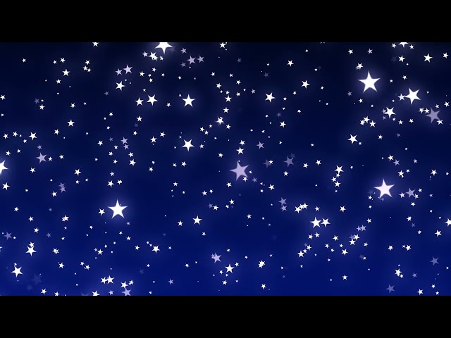 Magic Glowing Starry Night Sky Background | Blue Star Loop | Abstract no copyright stock footage