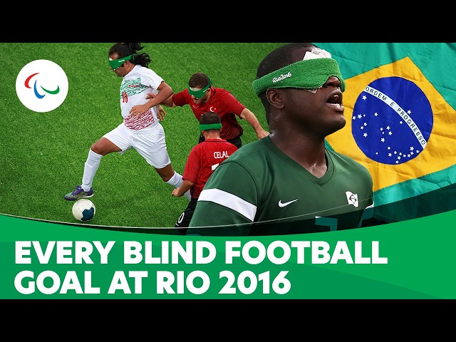 EVERY Blind Football Goal at Rio 2016! ⚽🇧🇷