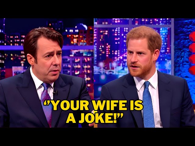 Jonathan Ross DESTROYS Prince Harry LIVE On Jonathan Ross Show After Heated Argument 