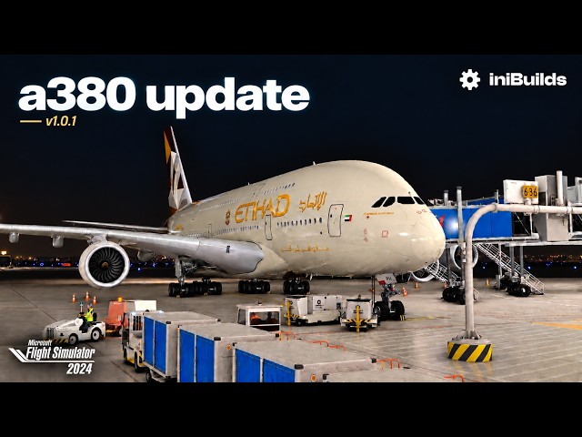 A380 Friday! ✈️ OMAA → OERK | iniBuilds v1.0.1 Update | Microsoft Flight Simulator 2024