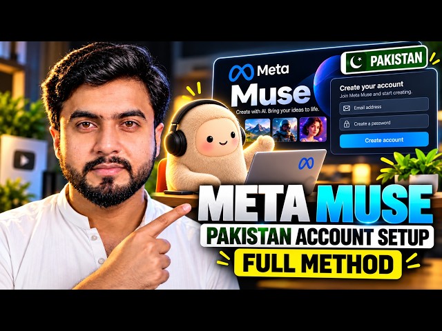 How to Create Muse AI Account in Pakistan (100% Working Method)