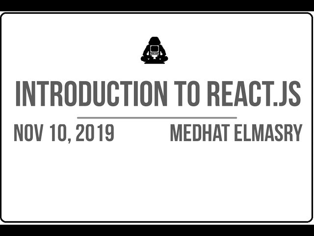 Introduction to React.js