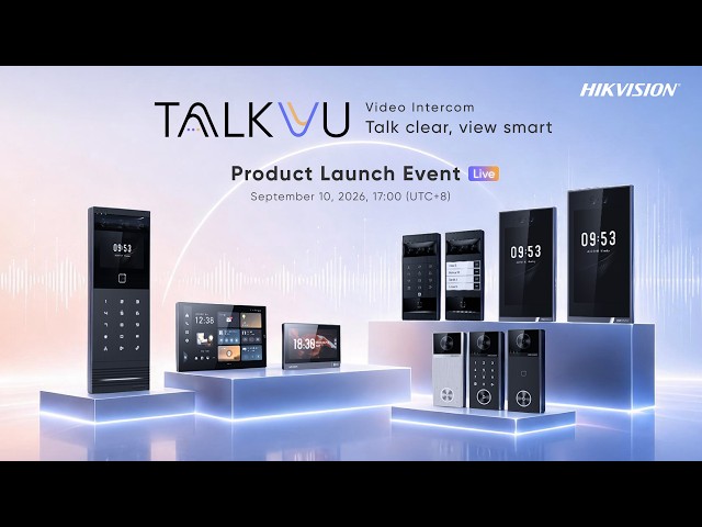 Hikvision TalkVu Video Intercom Product Launch
