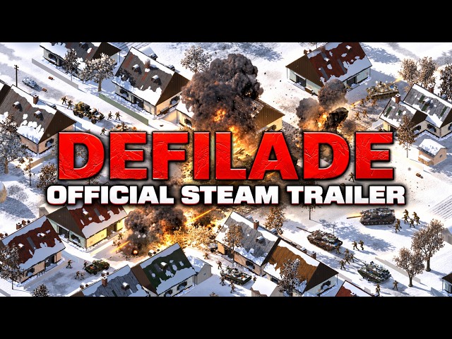 Defilade Official Steam Trailer - a New RTS Game Coming!