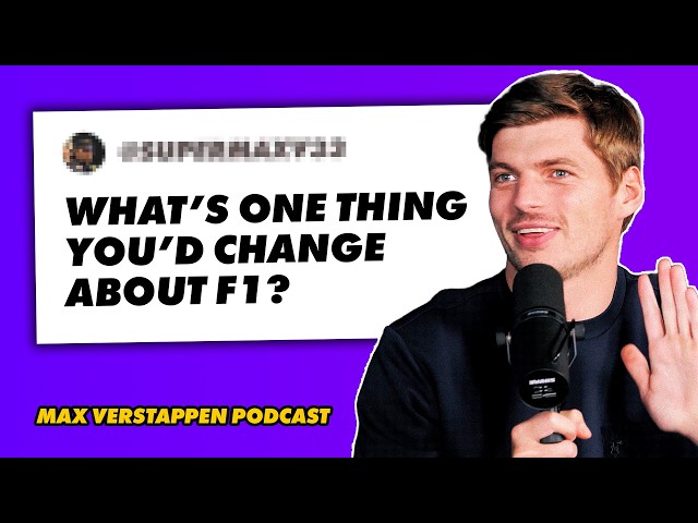We asked Max Verstappen what F1 fans REALLY want to know