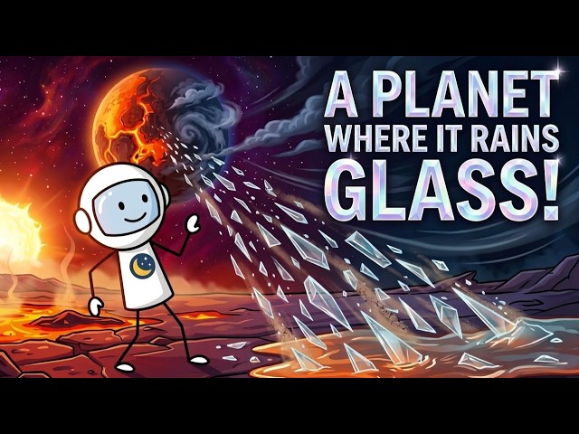 A Planet Where It May Rain Glass..