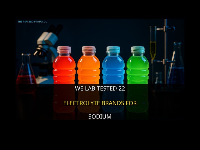 We Lab Tested 22 Electrolyte Brands For Sodium