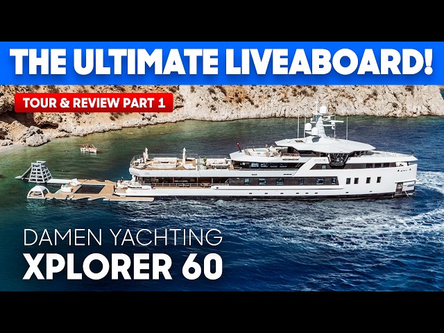 🤯  The Ultimate Explorer Fleet – Inside Damen Xplorer 60 & Toy Carrier Support Yacht Tour