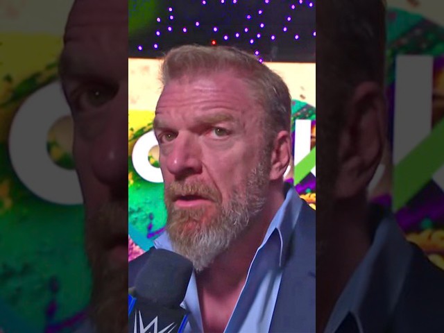 Why Triple H Is Growing Back his hair