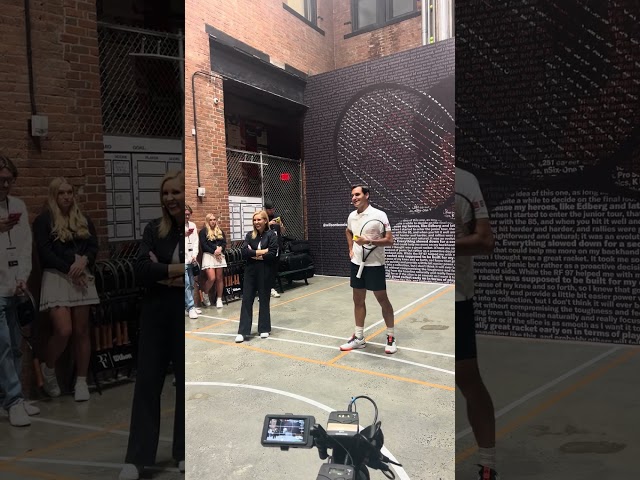 Meet and greet with Roger Federer!