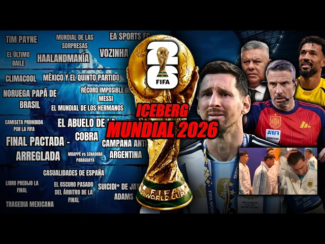 2026 WORLD CUP ICEBERG: Theories, rigged final, curses...