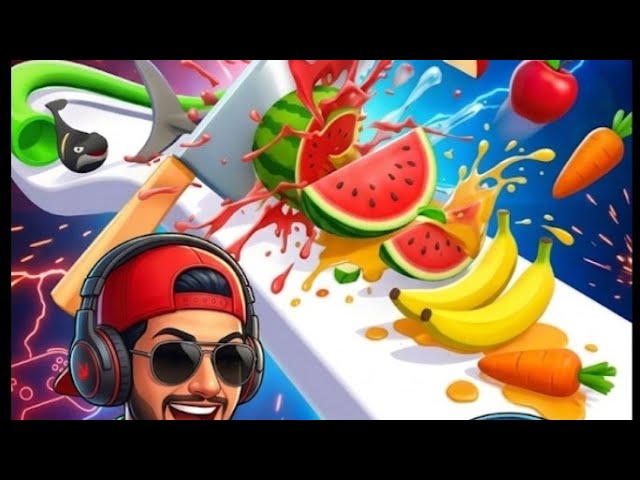 Slice Master : Idle Clicker Live 🔪🍉 | अनलिमिटेड स्लाइसिंग और मज़ा! | RX GAMING 🔴