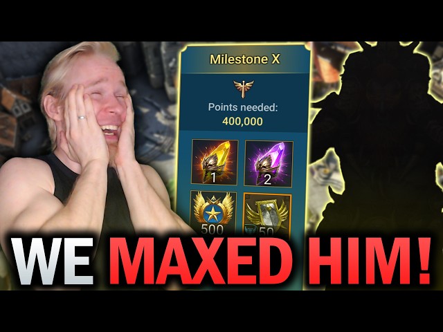 WE MAXED A NEW MYTHICAL! - HUGE CvC Points Push - Raid Shadow Legends