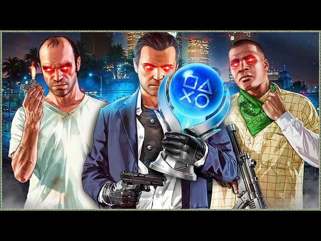 The end of the journey... Platinum Grand Theft Auto V