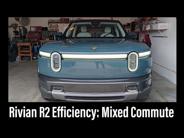 Rivian R2 Efficiency on EPA Style Loop