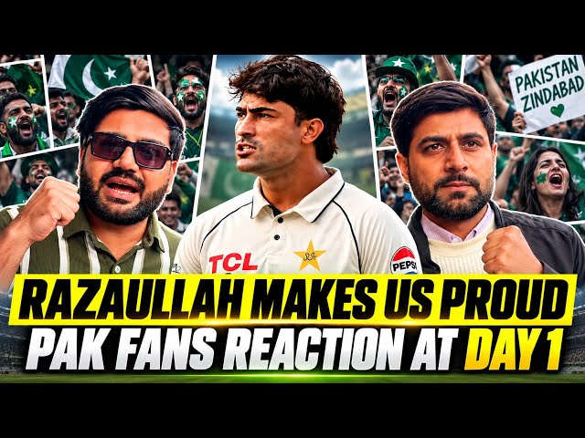Razaullah is impressive | Pakistan fans reaction after Razaullah got 2 wickets vs England 