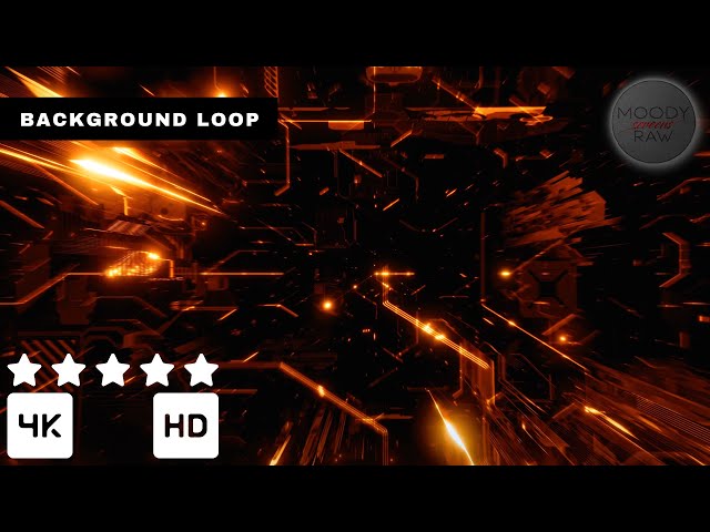 Black & Gold Elegance 4K Visual Loop (Silent) | Architectural Luxury Background | Seamless Loop