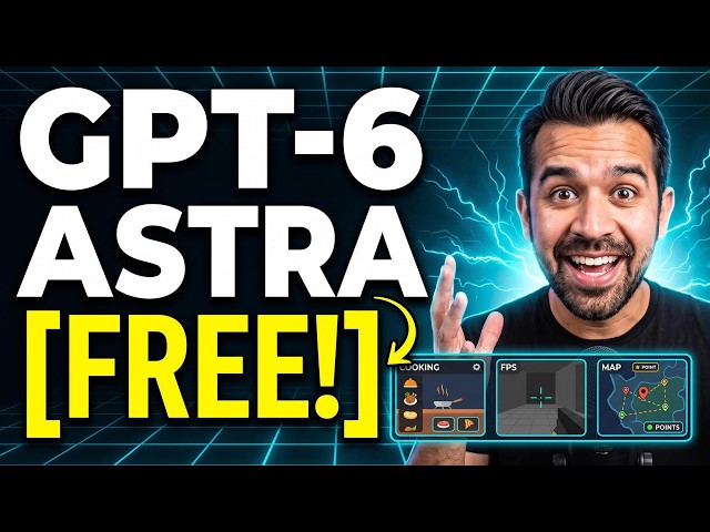 I Used GPT-6 Astra for FREE to Build 4 Games (Full Setup)