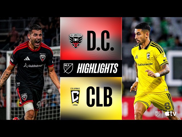 D.C. United vs. Columbus | Full Match Highlights | Tai Baribo BRACE!