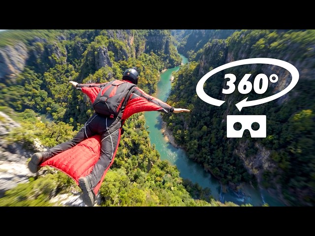 BASE JUMPING 360° VR Experience - Virtual Reality Simulation Experience