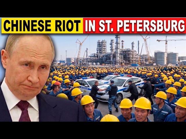 Total CHAOS in St. Petersburg: Russia IMPLODES as Putin's "Workers" Take Over Streets