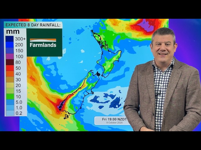 NZ: Cold front this weekend, high pressure for next week