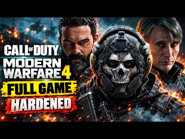 Call of Duty Modern Warfare 4 FULL GAME Walkthrough – Hardened Difficulty