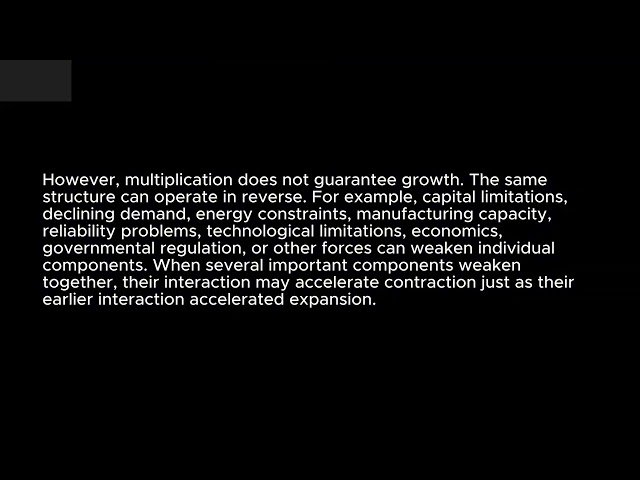 LookingAtAITechnologyAsAnotherInteractiveEcosystemWithAMultiplicativeStructurePart1(No.1763)