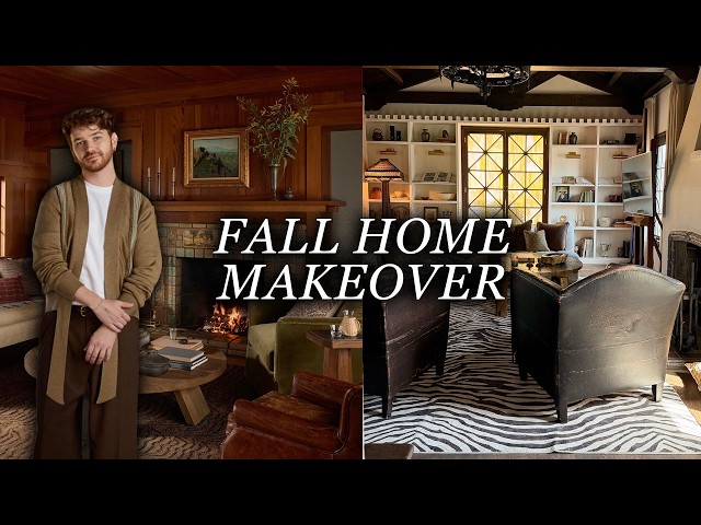 COZY FALL HOME MAKEOVER 🍁 DIY & decorate with me for fall!