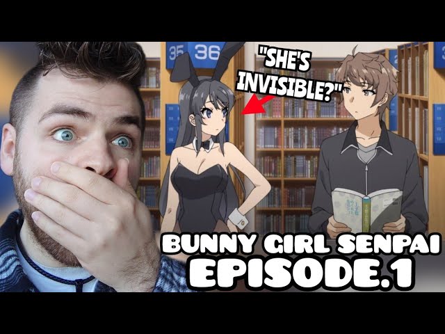 CUTE BUNNY ANIME?! | Rascal Does Not Dream Of Bunny Girl Senpai | Episode 1 | ANIME REACTION!