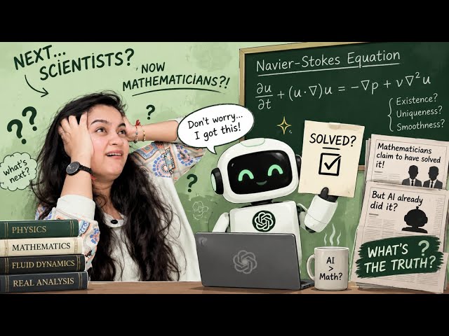 OpenAI vs 2 Mathematicians: Who REALLY Solved Navier–Stokes? #ai #human #science #maths