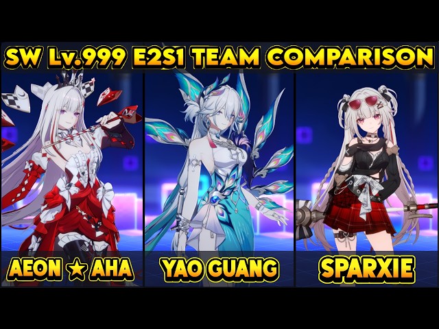 V1 | Aeon ★ Aha vs Yao Guang vs Sparxie Silver Wolf Lv 999 E2S1 Team | New Anomaly Arbitration 4.7