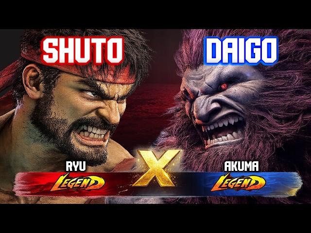 🔥 SF6 — Ryu (Shuto vs DAIGO) Akuma🔥Street Fighter 6