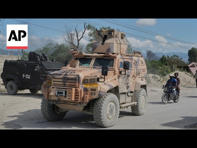 Haiti gangs target foreign troops in the biggest attack on the new force