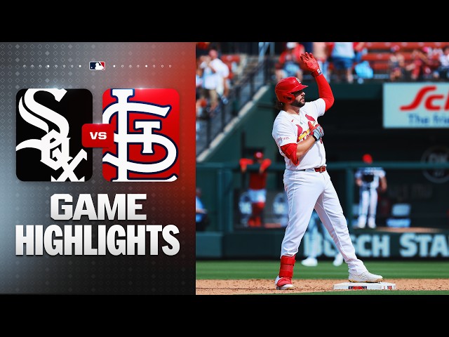 White Sox vs. Cardinals Game Highlights (9/13/26) | MLB Highlights