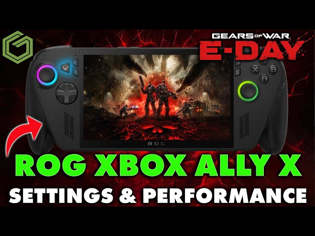 Testing Gears of War: E-Day on the ROG Xbox Ally X