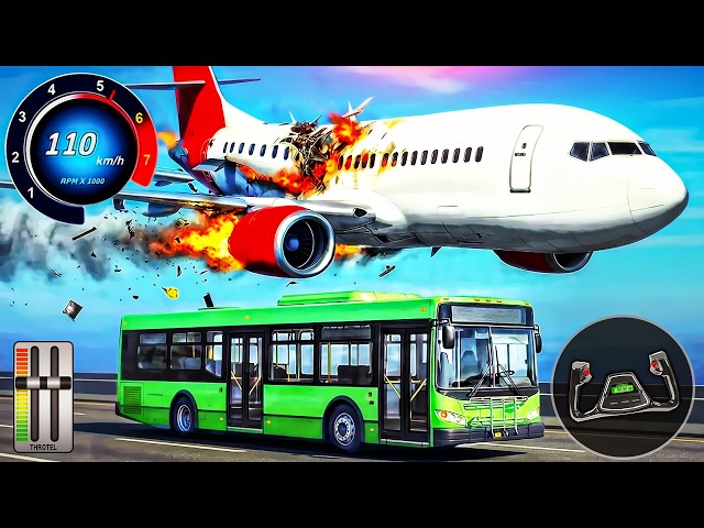 Airplane Simulator | Emergency Landing Challenge - Android GamePlay