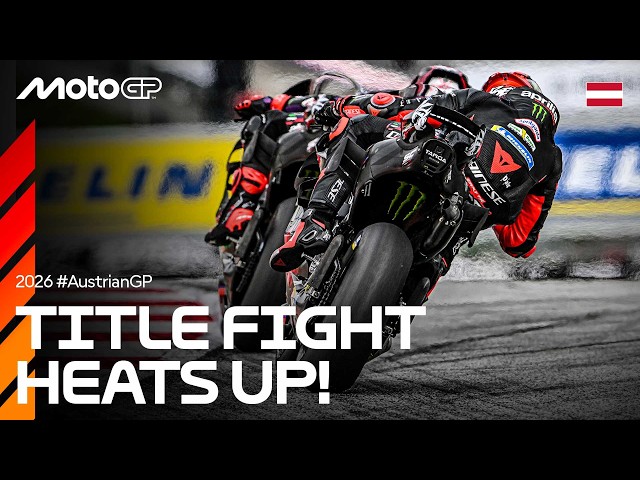 A heavyweight fight in the last 5 minutes of MotoGP Q2 ⚔️ | 2026 Austrian GP