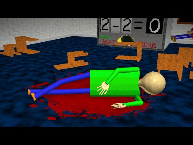 Baldi's Basics But You Can KILL People (Modded V0.10)