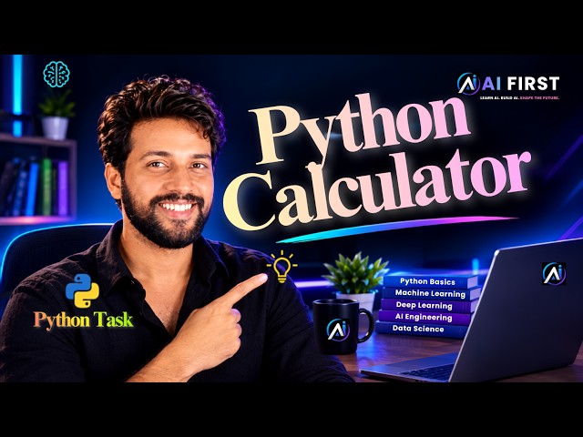 Build Your Own Calculator Tools Python Package | Python Task Practice