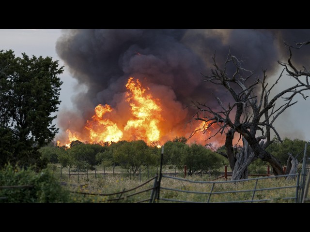 Texas wildfires: Live update on Ross Fire in Palo Pinto County