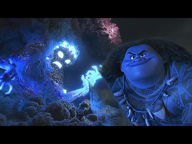 Teka vs Maui | Moana Scene with VFX and Audio Effects | Preview 2 Effects