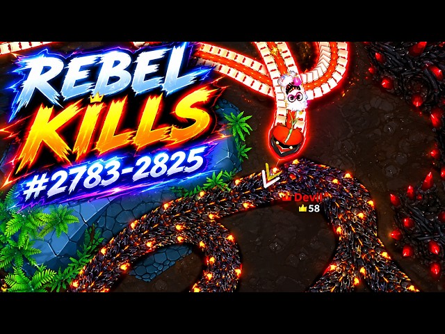 Epic Rebel Kills Series: 2783-2825 With Friends in Little Big Snake